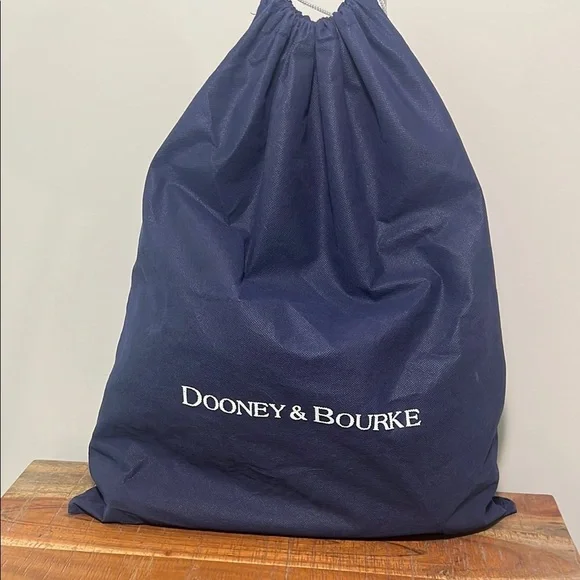 Dooney & Bourke Burgundy Fall Suede Leather Women's Bag and Matching Wallet Set - Picture 14 of 14